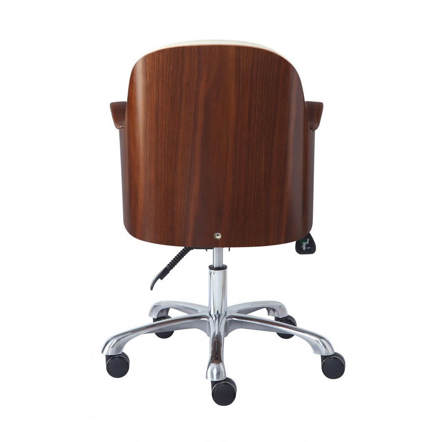 Curve San Fransisco Faux Leather Seat Office Chair